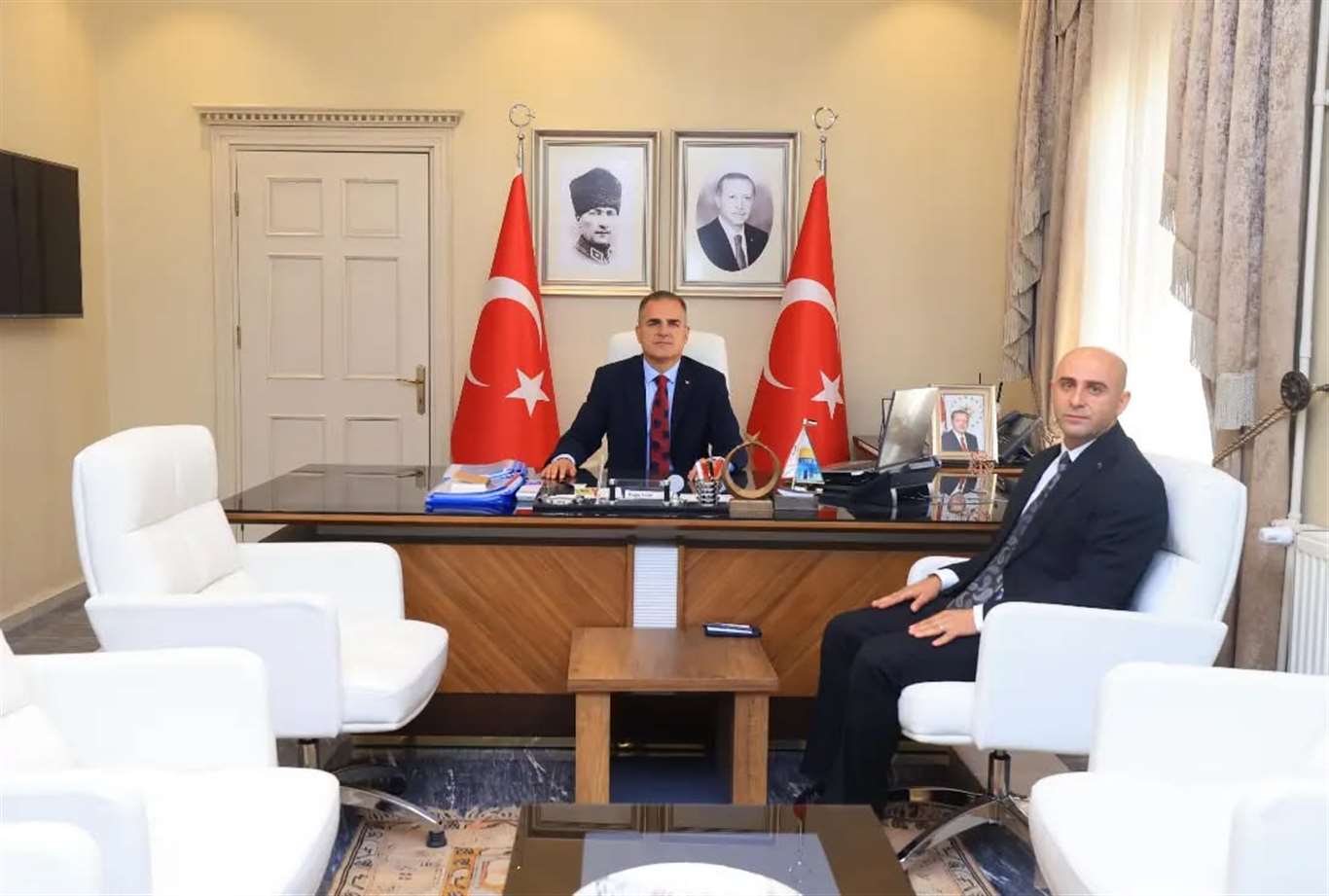    Ula Kaymakamı Murat Ekinci’den Vali Akbıyık’a ziyaret haberi